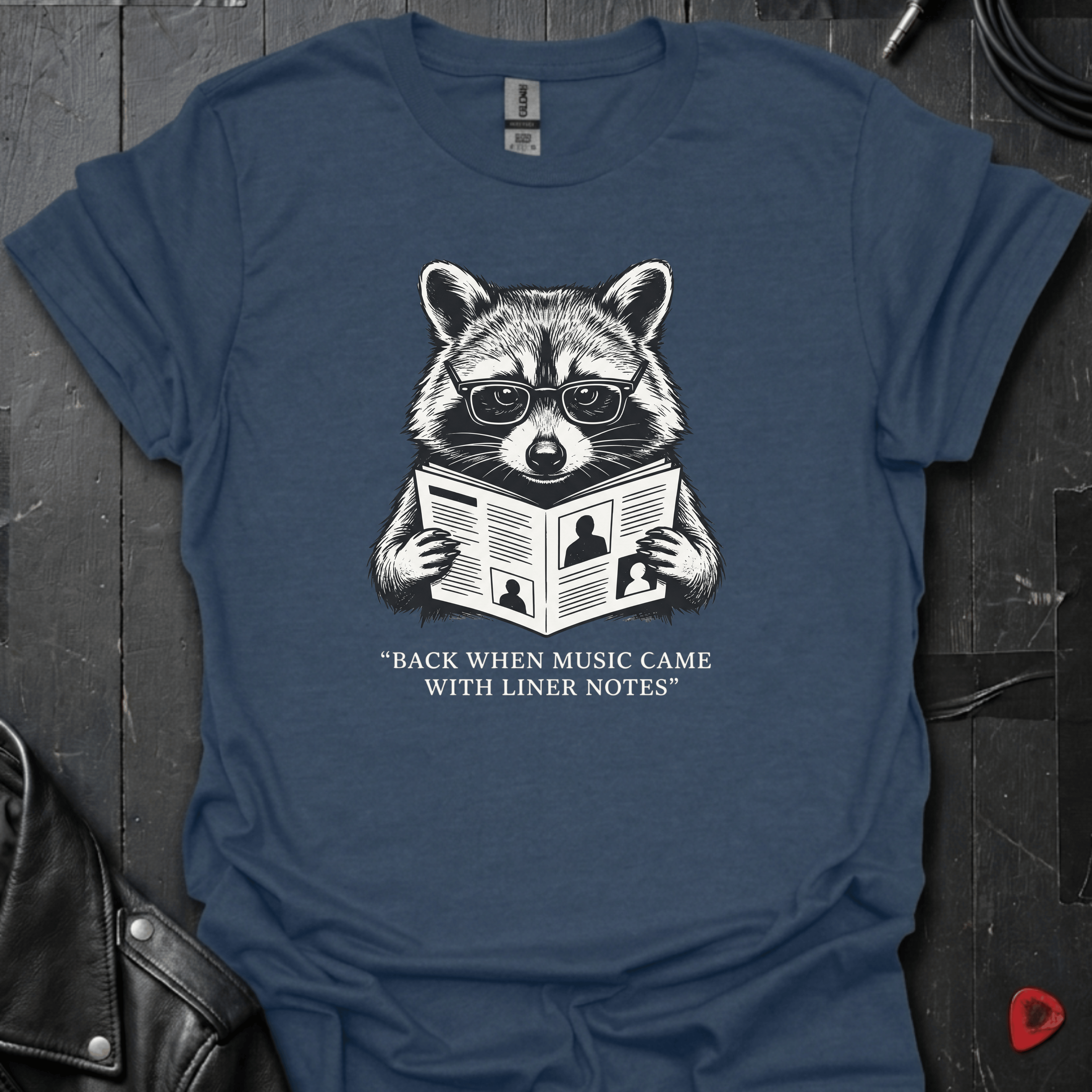 Reading Liner Notes T-Shirt