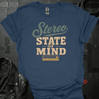 Stereo State Of Mind T-Shirt - Heather Navy - T-Shirt