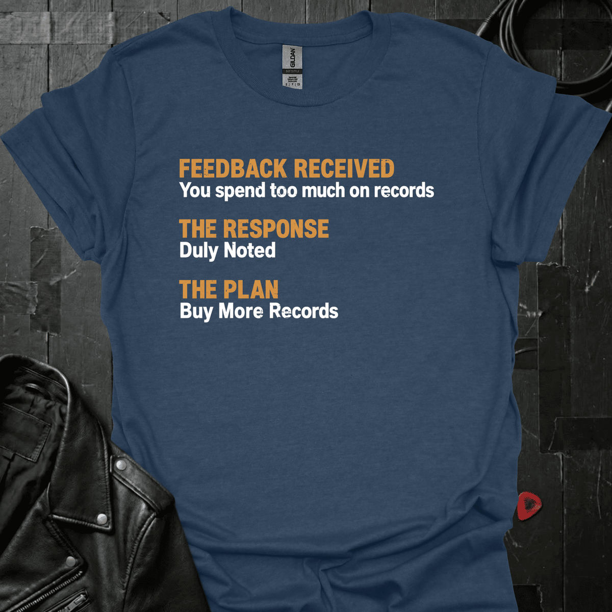 Record Collector Feedback T-Shirt - S - T-Shirt