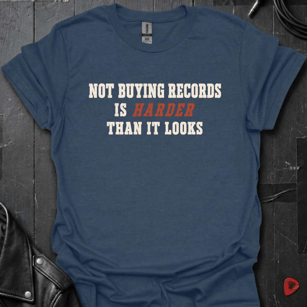 Record Buying Problem T-Shirt - Dark Chocolate - T-Shirt
