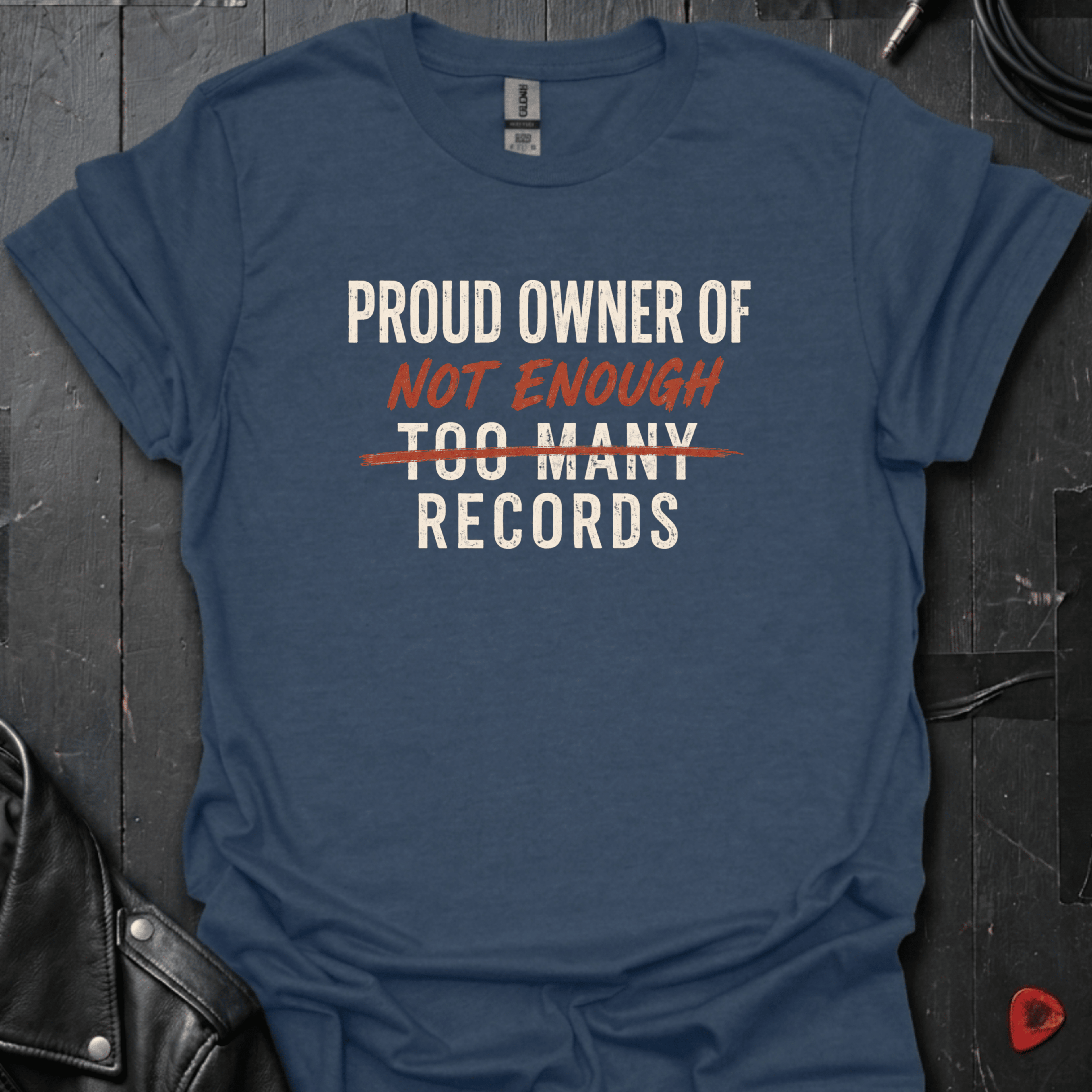 Proud Owner T-Shirt - Heather Navy - T-Shirt
