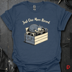 Just One More Record T-Shirt - Heather Navy - T-Shirt