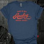 Analog Mood T-Shirt - Heather Navy - T-Shirt
