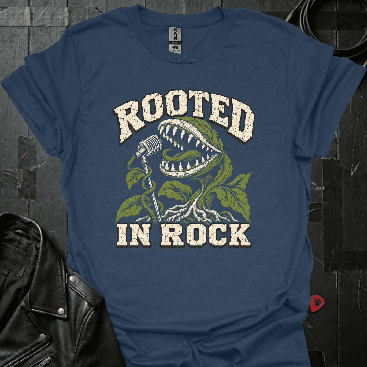 Rooted In Rock T-Shirt - S - T-Shirt