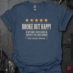 Vinyl Collector Review T-Shirt - Heather Navy - T-Shirt