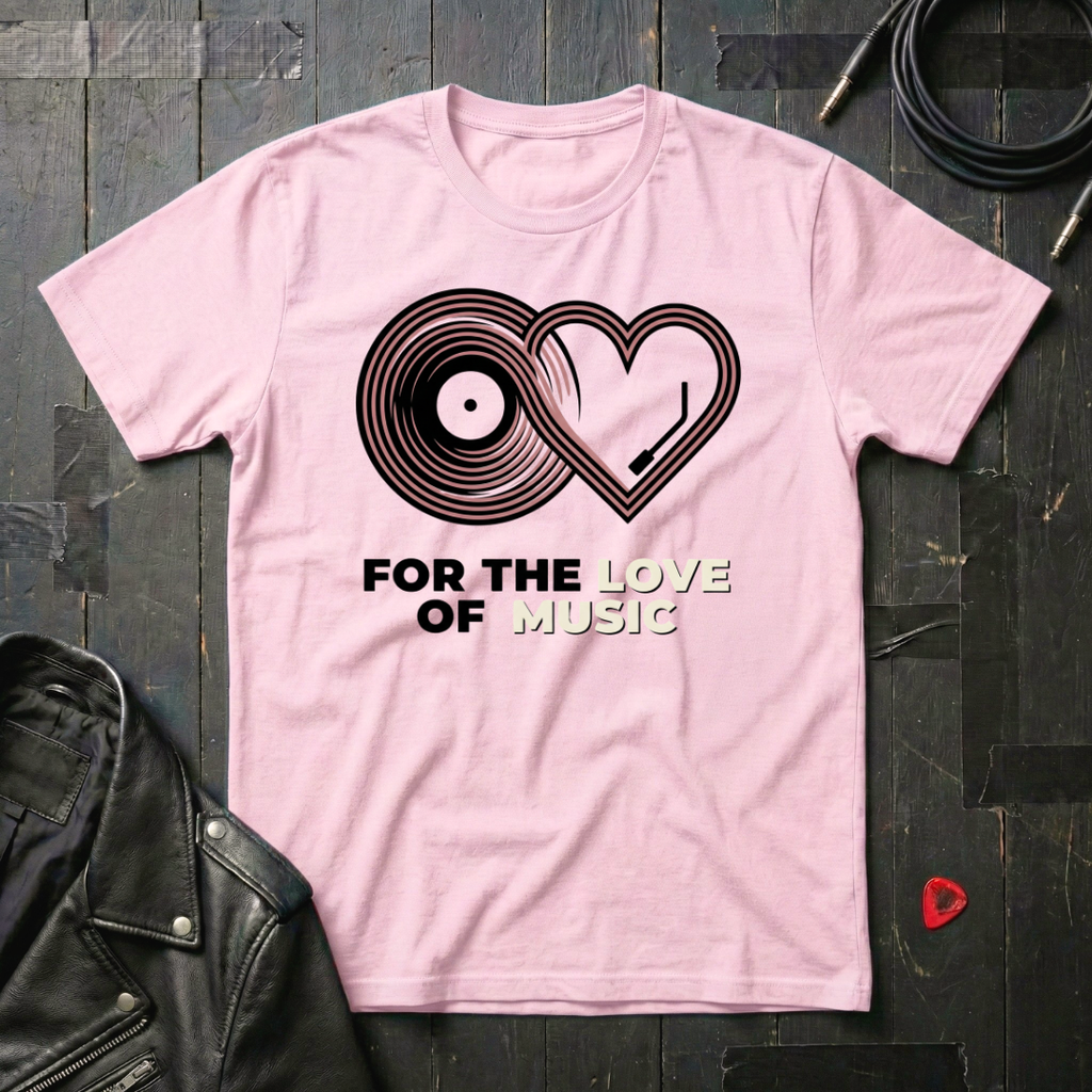 For The Love Of Music T-Shirt