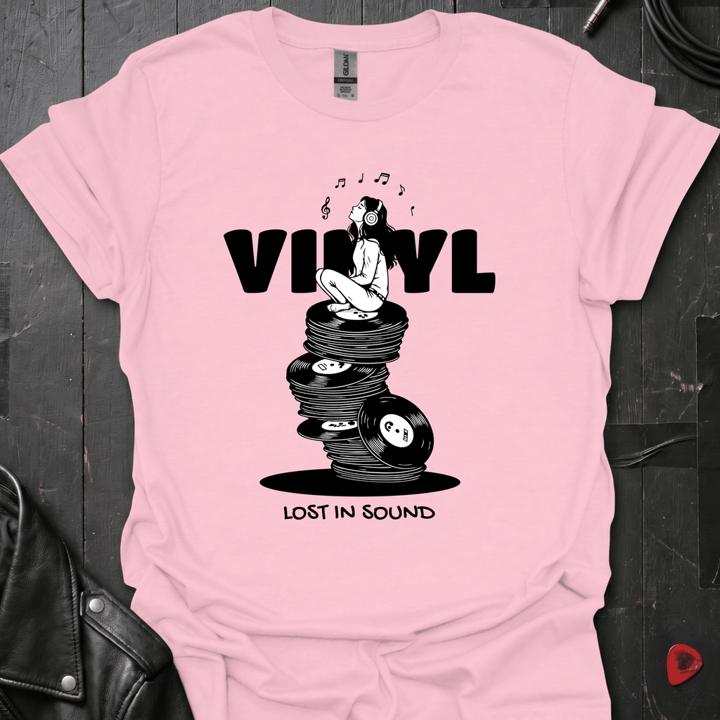 Lost In Sound T-Shirt - Light Pink - T-Shirt