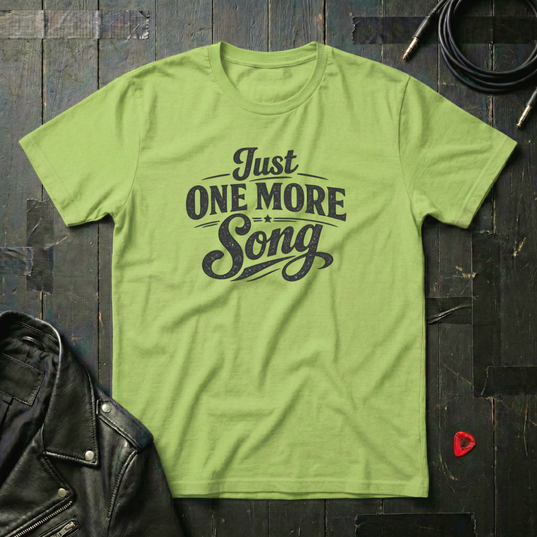 Just One More Song T-Shirt