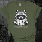 Reading Liner Notes T-Shirt - Military Green - T-Shirt