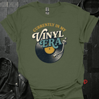 Vinyl Era T-Shirt - Military Green - T-Shirt