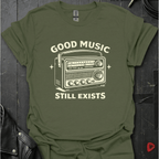 Good Music Still Exists T-Shirt - Military Green - T-Shirt