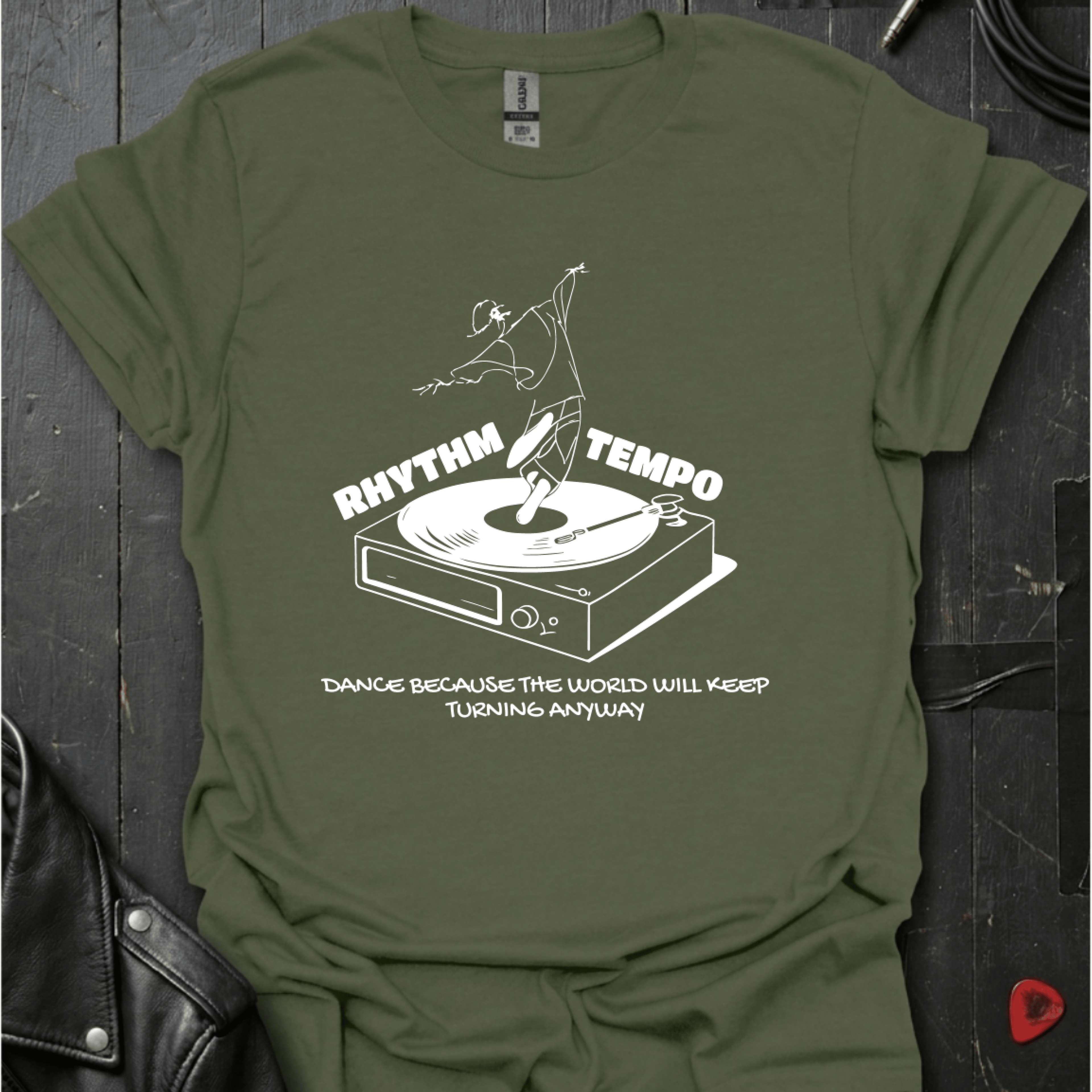 Rhythm & Tempo T-Shirt - Military Green - T-Shirt