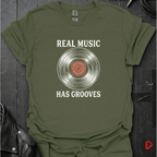 Real Music Has Grooves T-Shirt