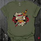 Cassette Culture Never Died T-Shirt - Military Green - T-Shirt