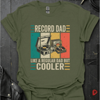Record Dad But Cooler T-Shirt - Military Green - T-Shirt