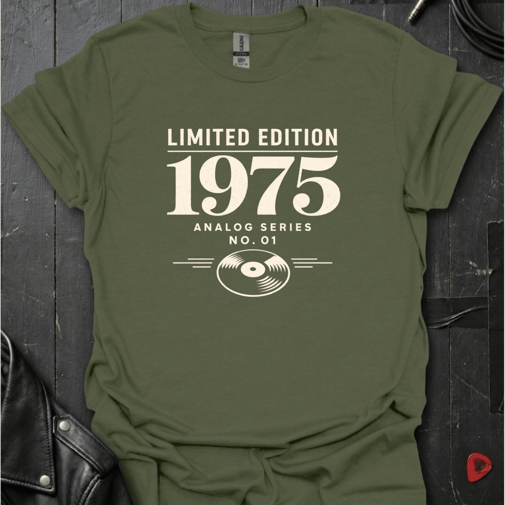 Limited Edition 1975 T-Shirt - Military Green - T-Shirt