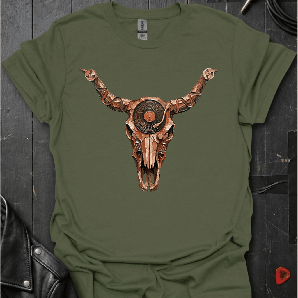 Bone Deep Sound T-Shirt - Military Green - T-Shirt