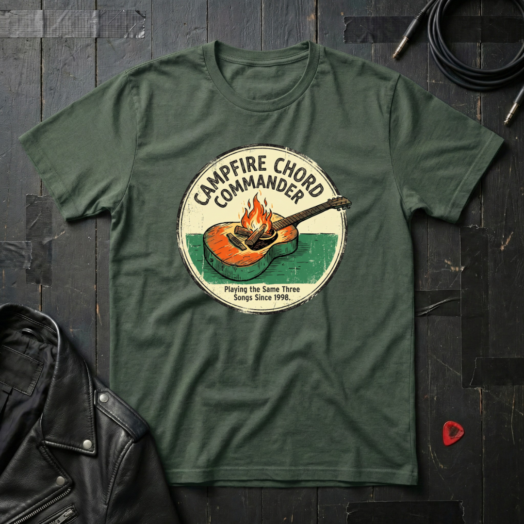 Campfire Chord Commander T-Shirt