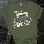 Lost In Tape Hiss T-Shirt - Military Green - T-Shirt
