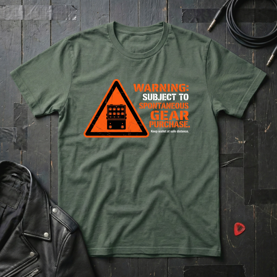 Subject To Spontaneous Gear Purchase T-Shirt