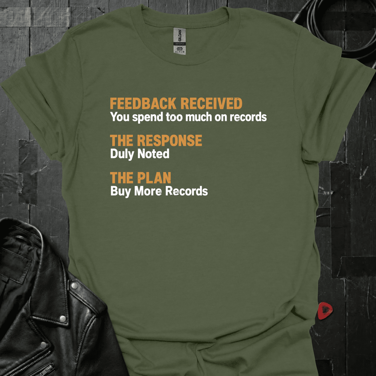 Record Collector Feedback T-Shirt - S - T-Shirt