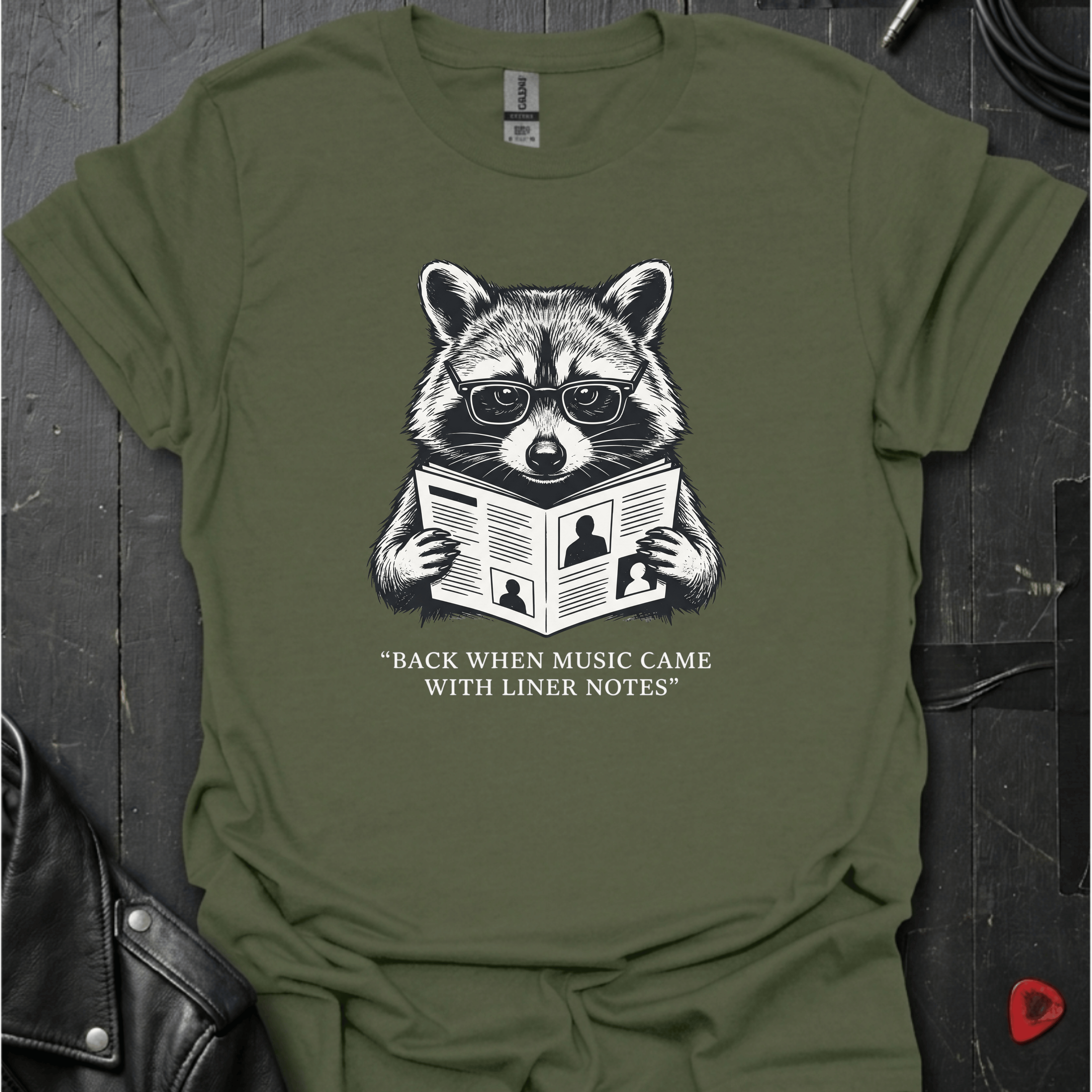Reading Liner Notes T-Shirt