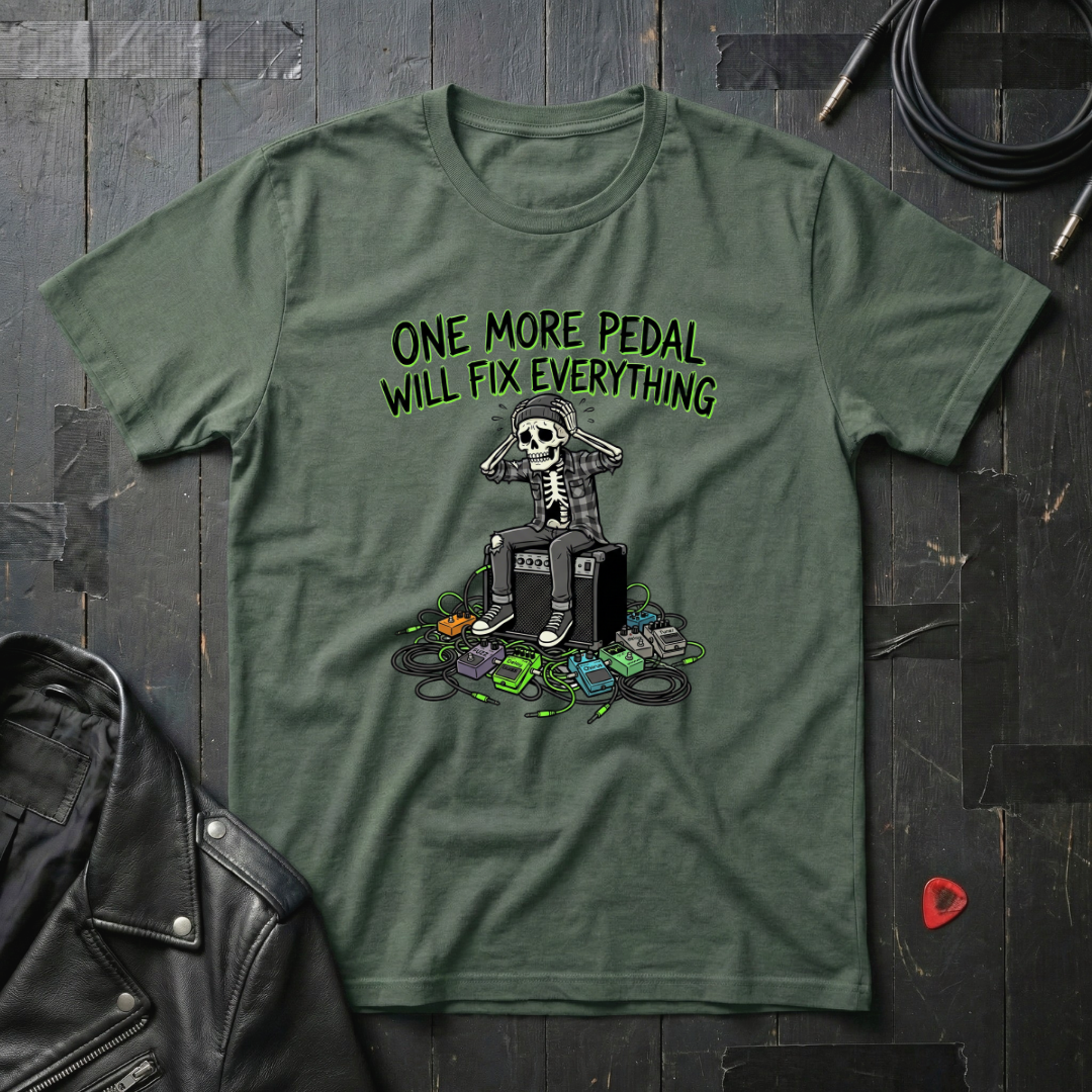 One More Pedal Will Fix Everything T-Shirt