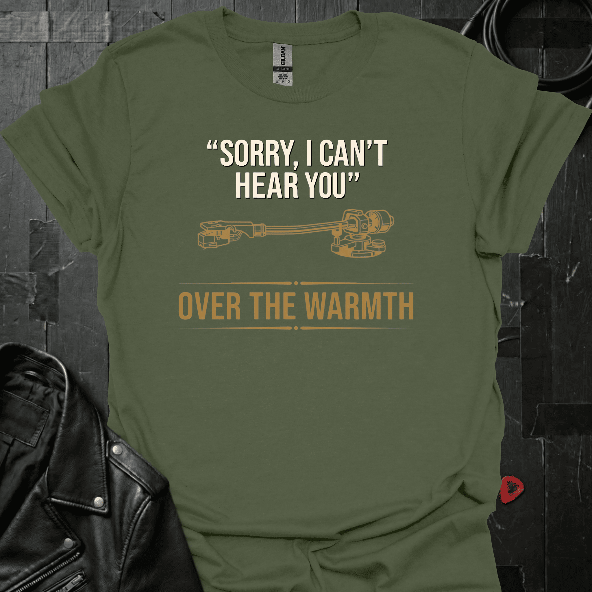 Can't Hear You T-Shirt - Military Green - T-Shirt