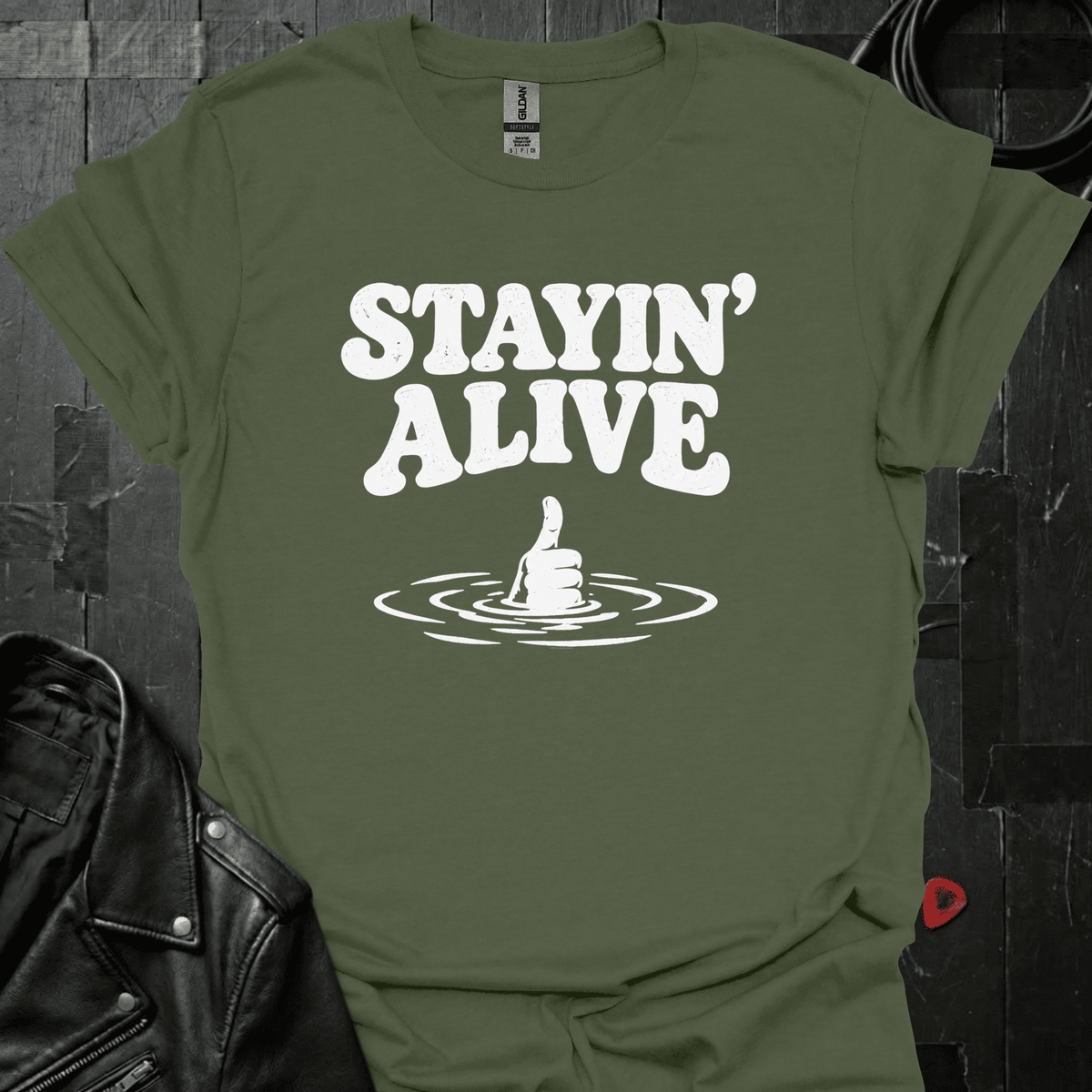Staying Alive T-Shirt - S - T-Shirt