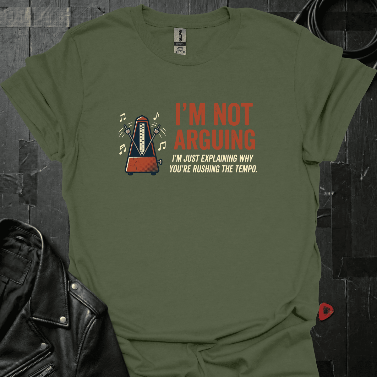 I'm Not Arguing T-Shirt - Military Green - T-Shirt