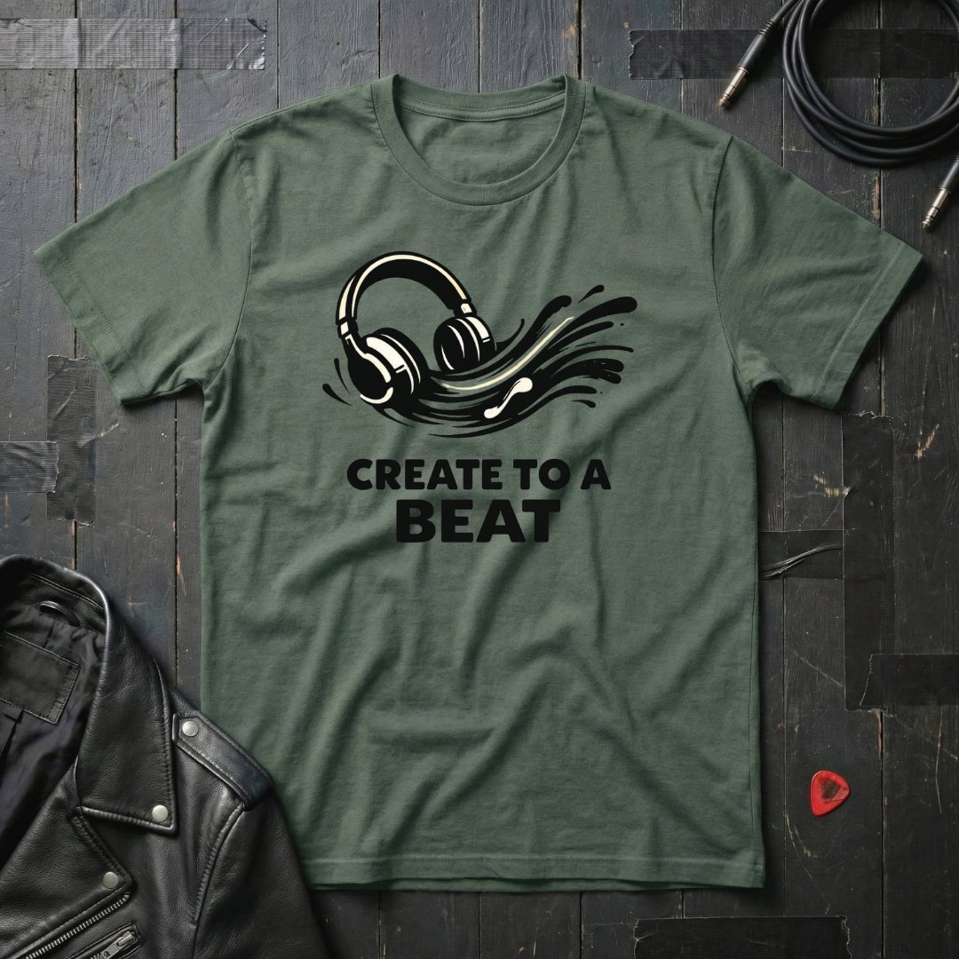 Create To A Beat T-Shirt