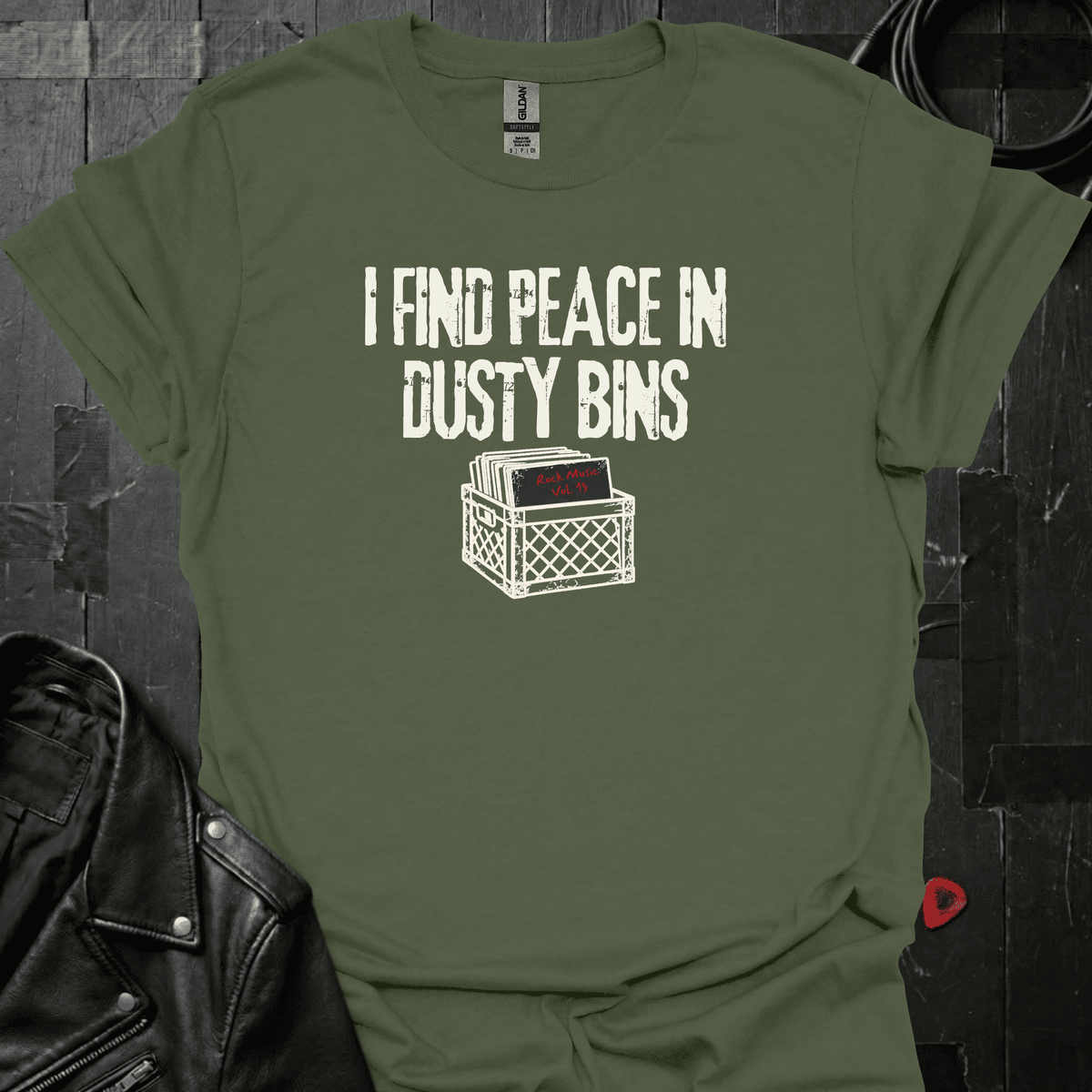 I Found Peace T-Shirt - Military Green - T-Shirt