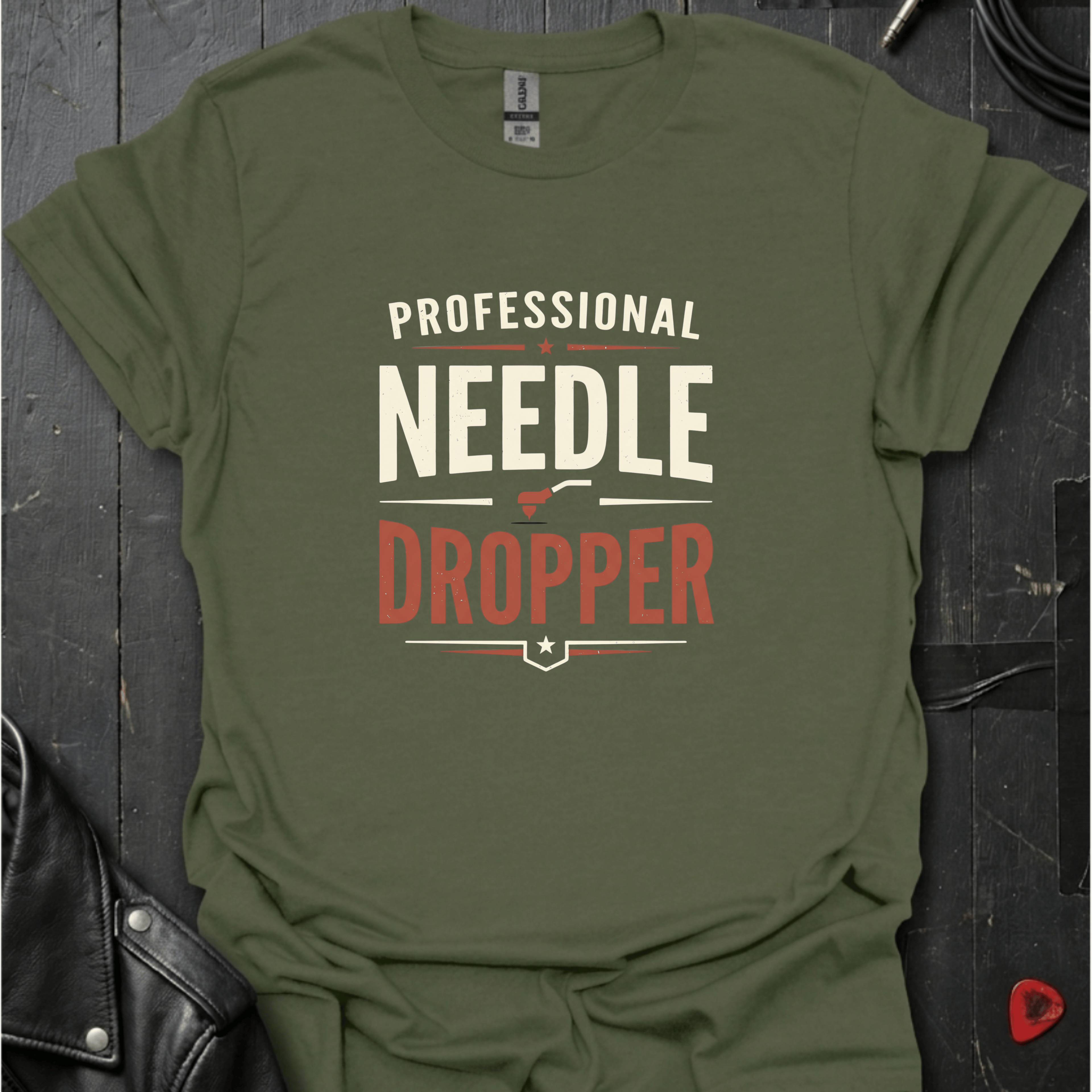 Professional Needle Dropper T-Shirt