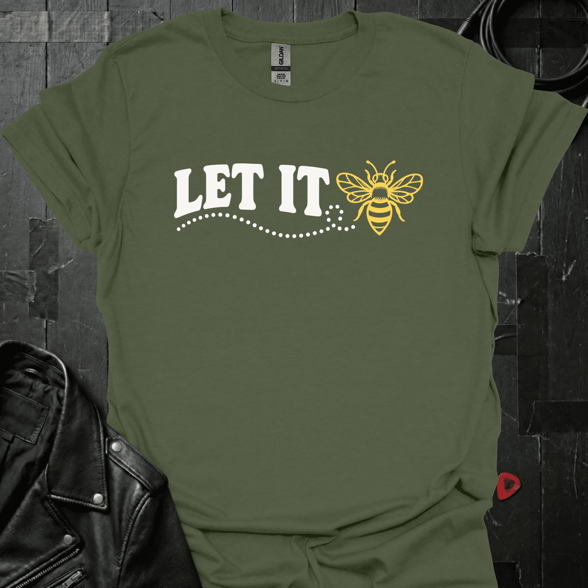 Let It Be T-Shirt - Military Green - T-Shirt