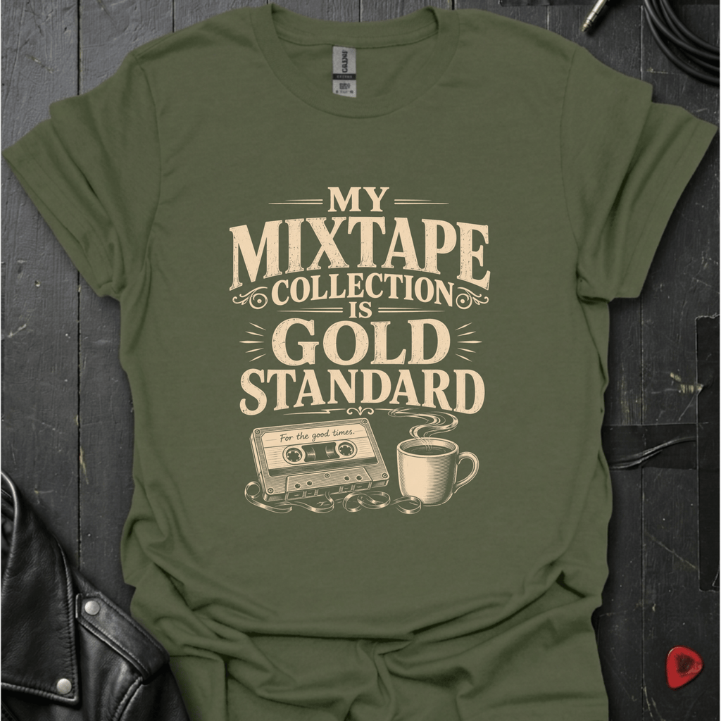 My Mixtape Collection T-Shirt - Military Green - T-Shirt