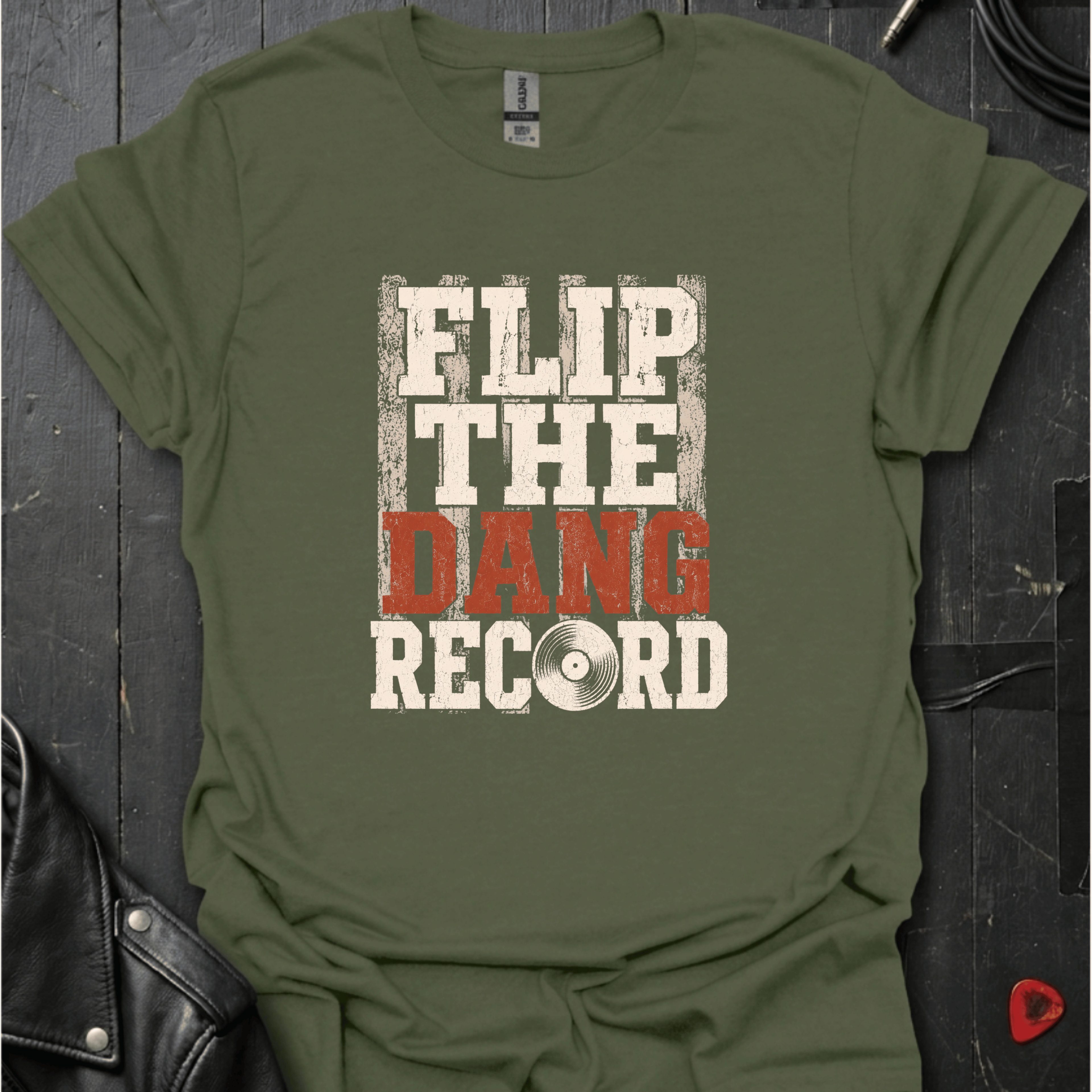 Flip The Dang Record T-Shirt