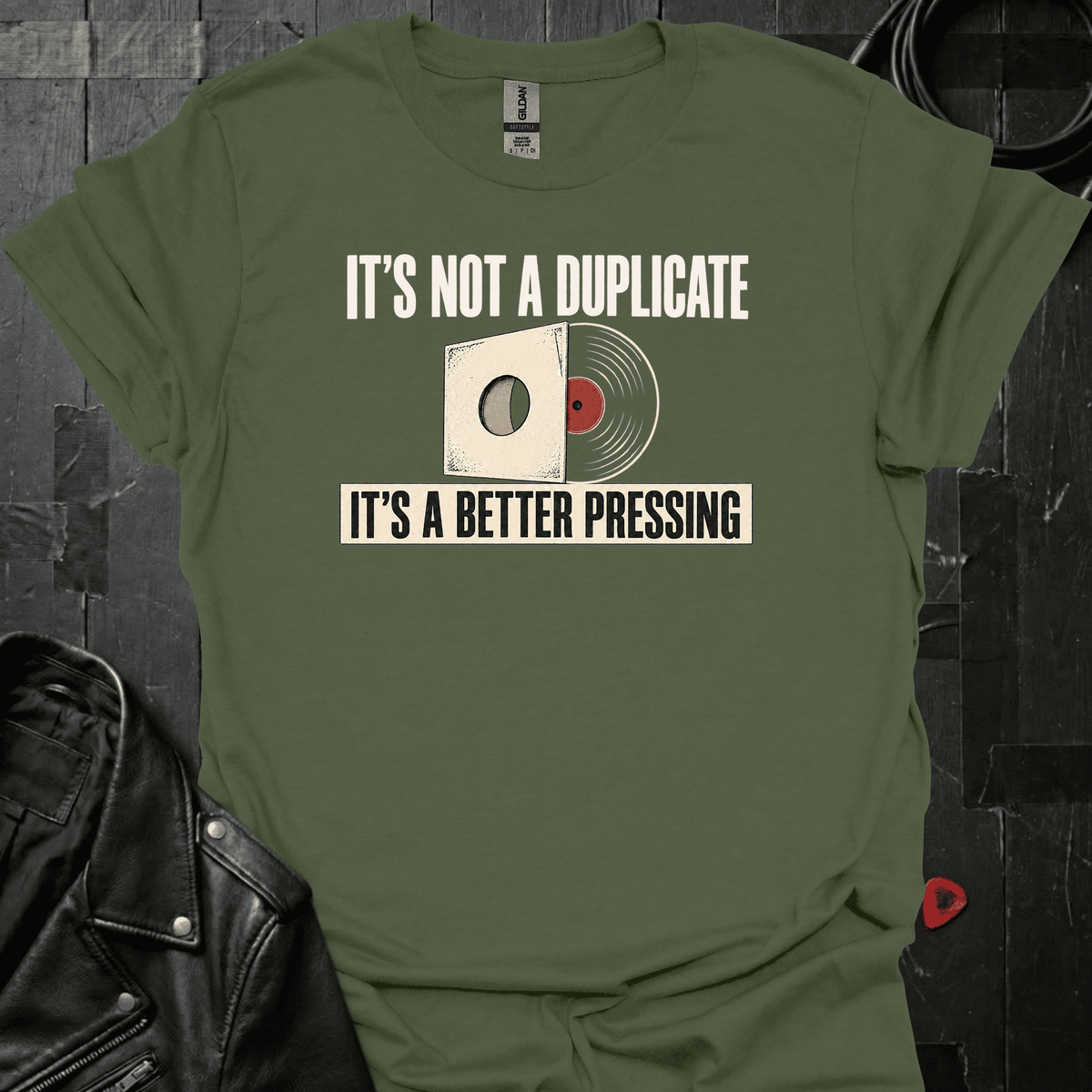 Better Pressing T-Shirt - Military Green - T-Shirt
