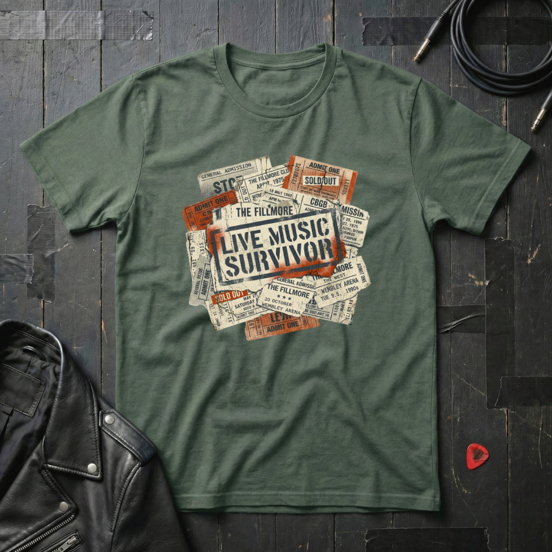 Live Music Survivor T-Shirt