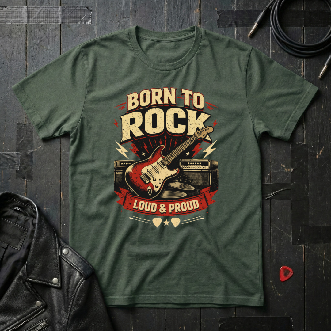 Born To Rock Loud & Proud T-Shirt