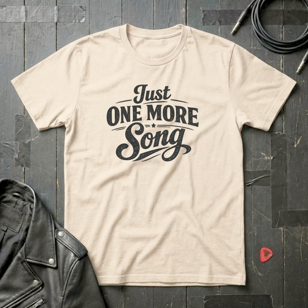 Just One More Song T-Shirt