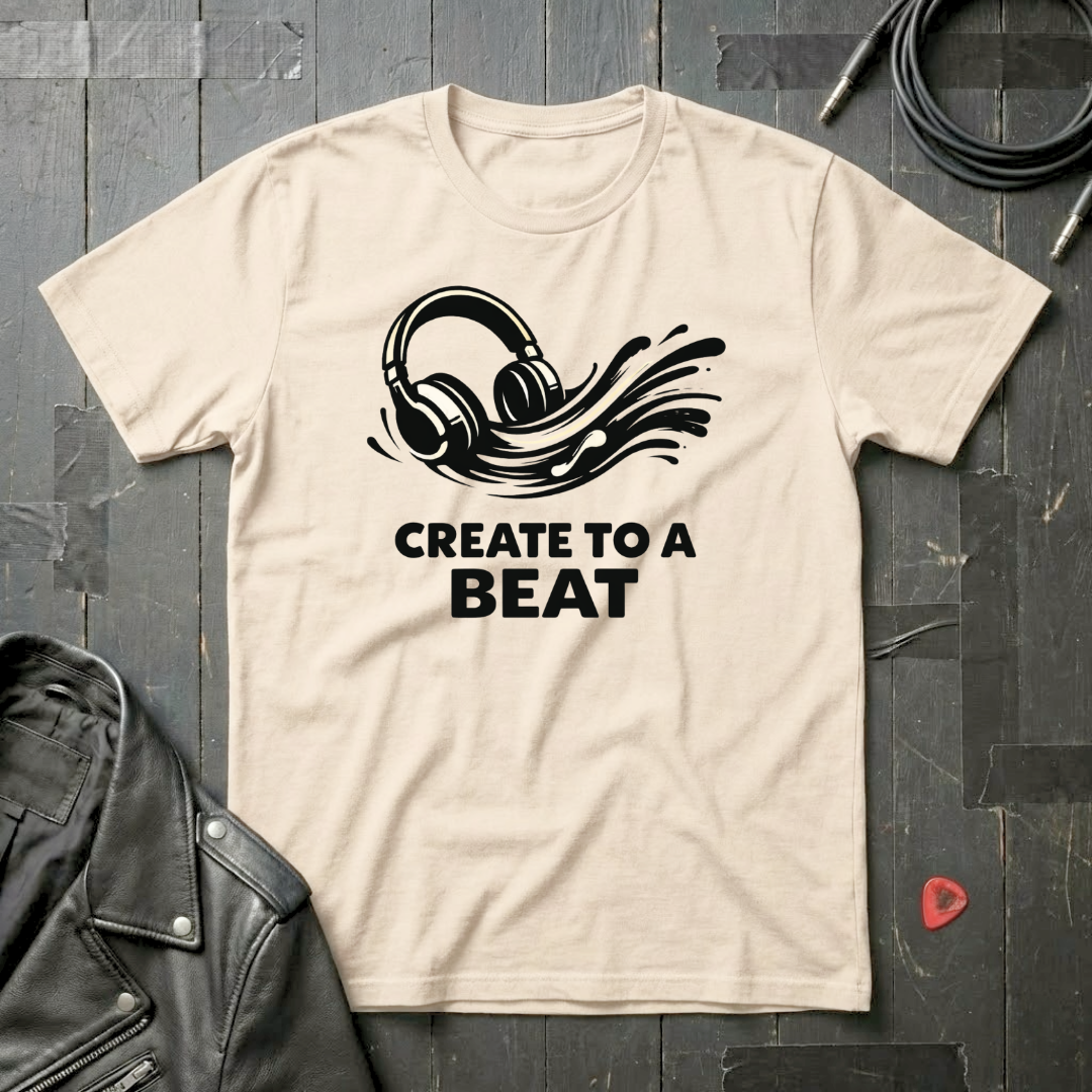 Create To A Beat T-Shirt