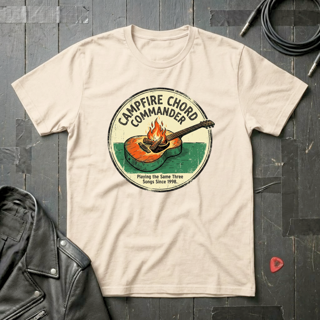 Campfire Chord Commander T-Shirt