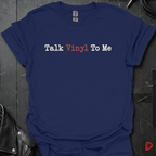 Talk Vinyl To Me T-Shirt - Navy - T-Shirt