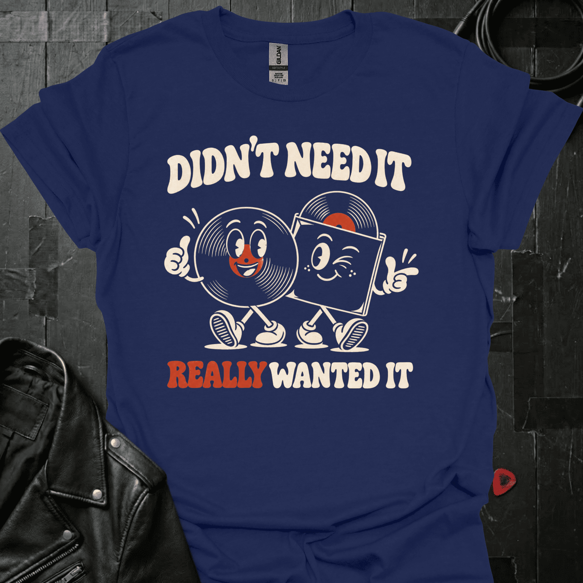 Really Wanted It T-Shirt - Navy - T-Shirt