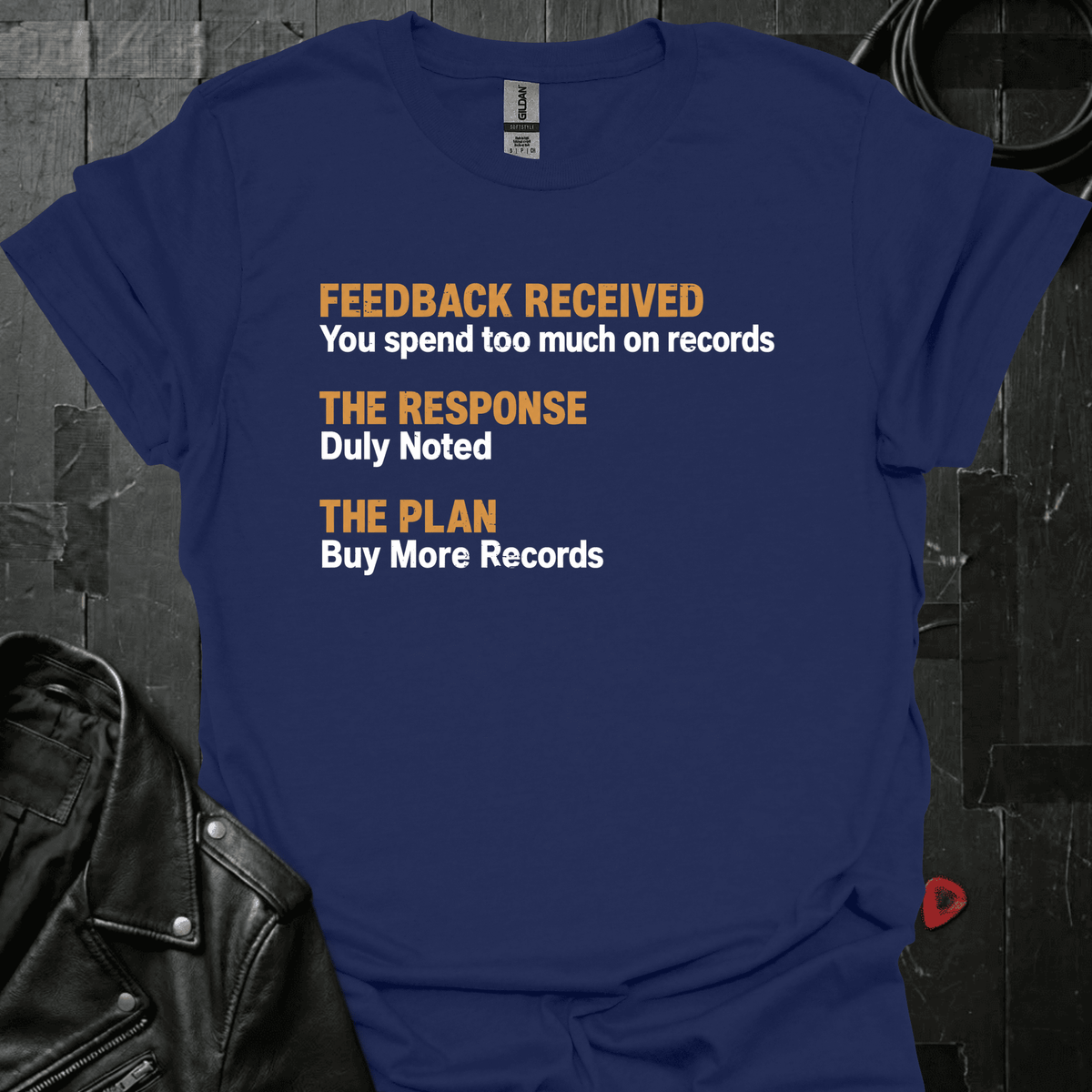 Record Collector Feedback T-Shirt - S - T-Shirt