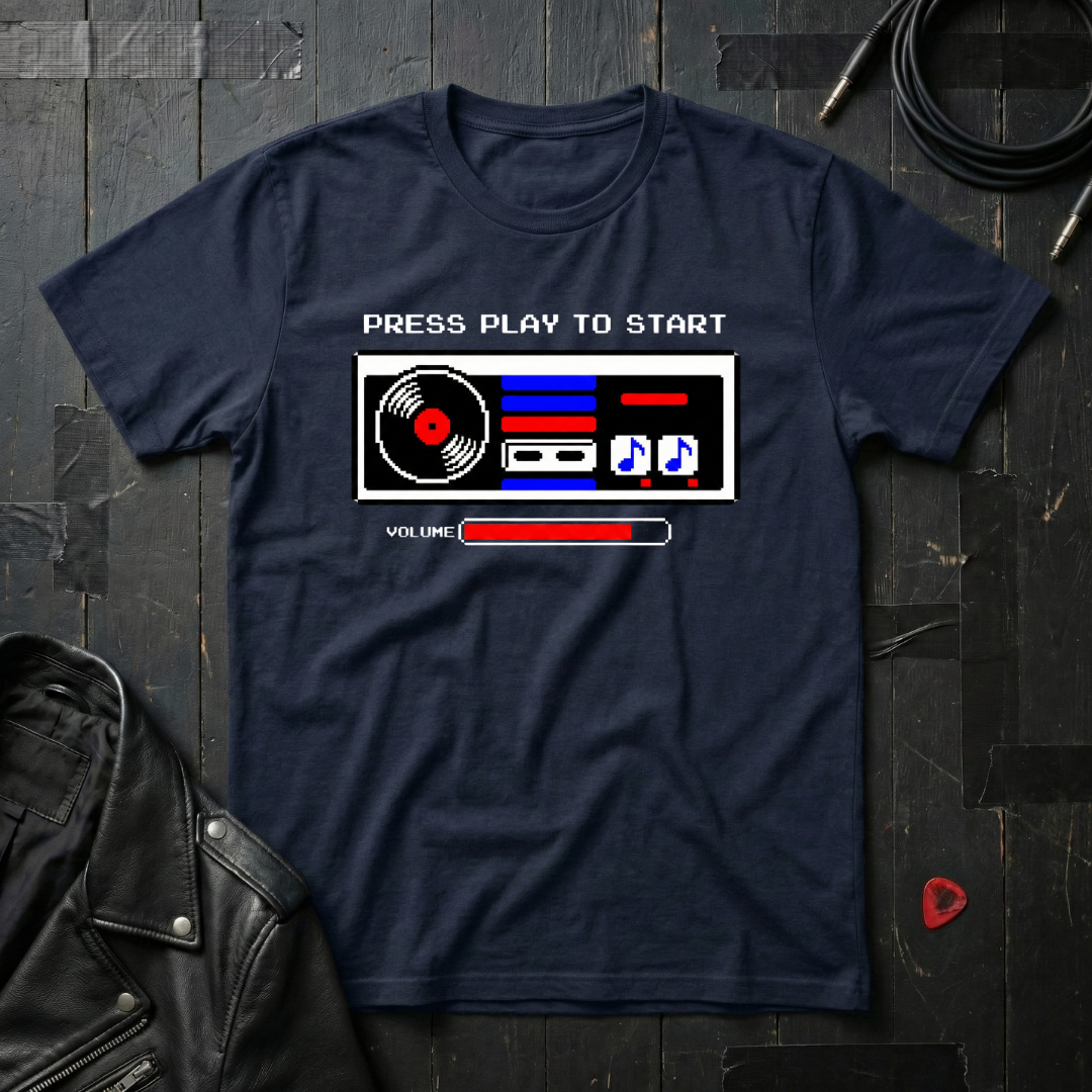 Press Play To Start T-Shirt