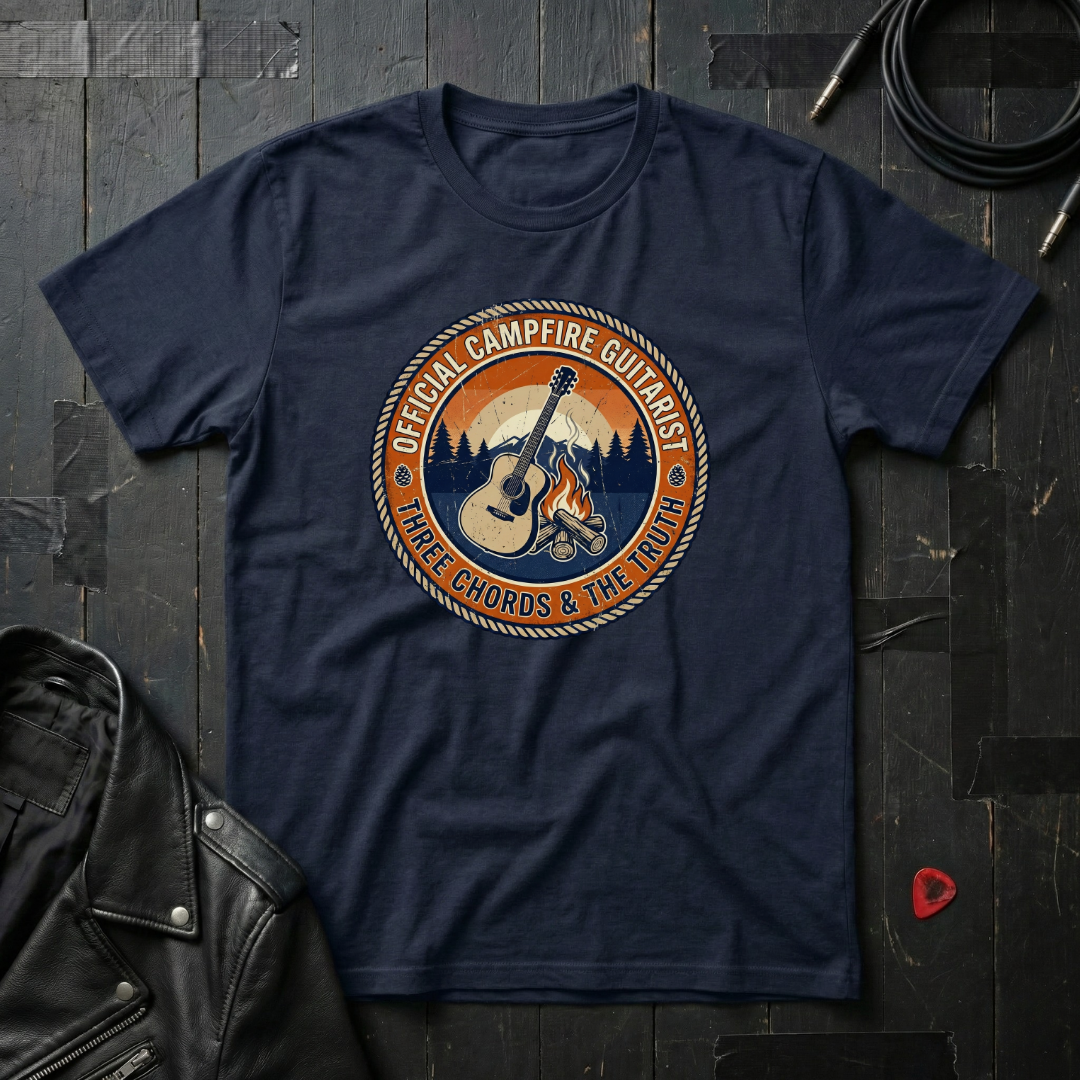 Official Campfire Guitarist T-Shirt