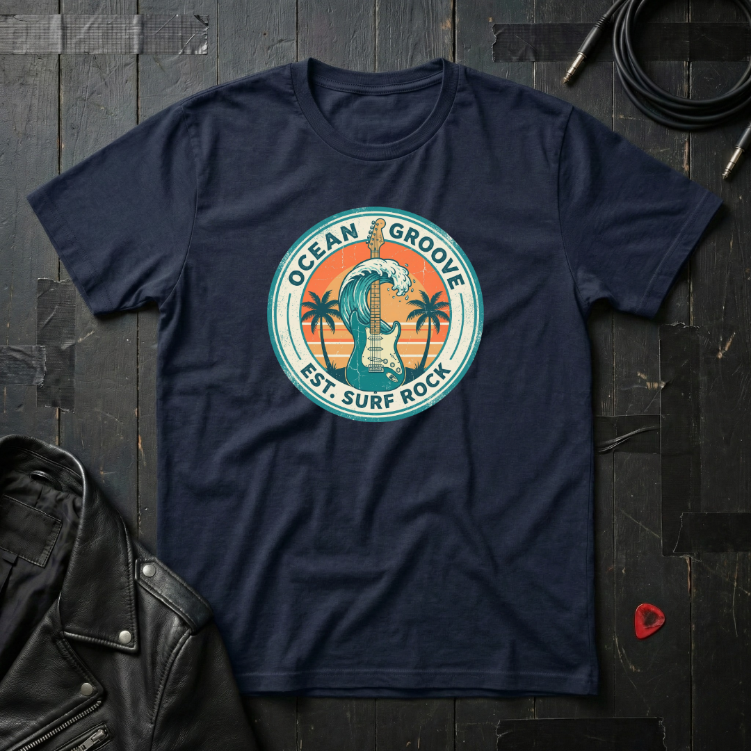 Ocean Groove Est. Surf Rock T-Shirt
