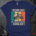 Record Dad But Cooler T-Shirt - Navy - T-Shirt