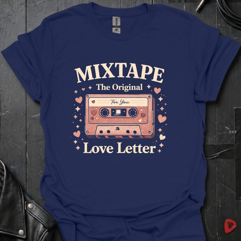 Mixtape Memories T-Shirt - Navy - T-Shirt